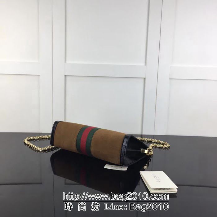 GUCCI古馳原單 新款專櫃品質原單貨實物實拍503877棕色磨砂肩背包 HY1259